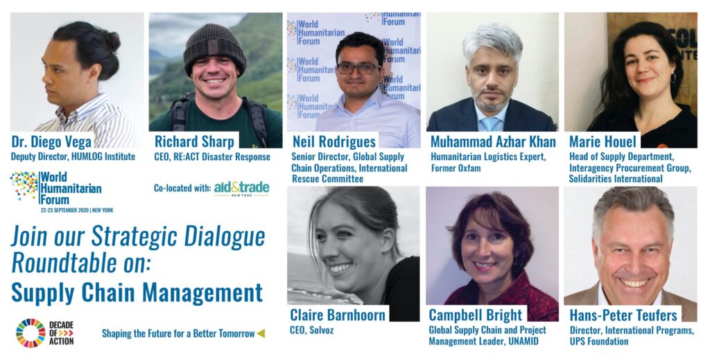 Supply Chain Management Round Table at the World Humanitarian Forum