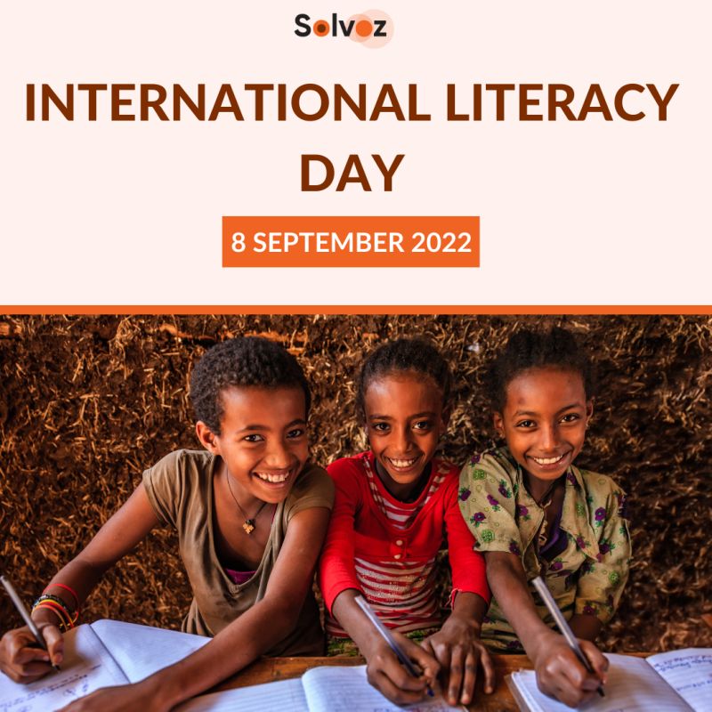 International Literacy Day – 8 September 2022