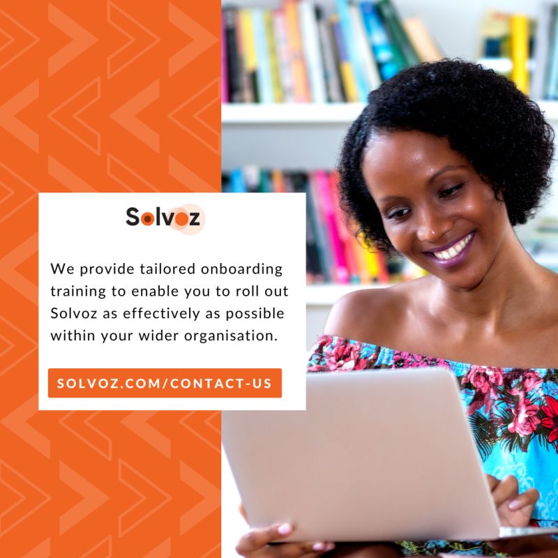 Solvoz provides tailored onboarding and training for roll out in your NGO