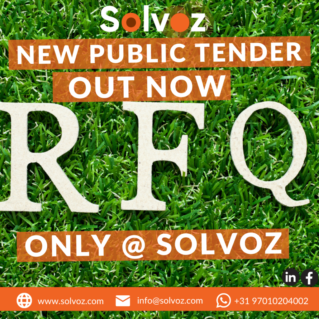 New Public Tenders OUT NOW!