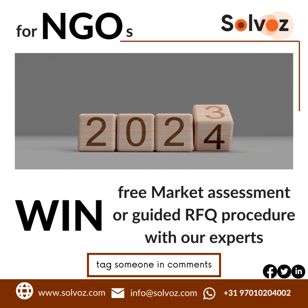 Win a free Market assessment or guided RFQ procedure with our experts