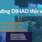 Are you attending DIHAD? Book a meeting with our CEO today!