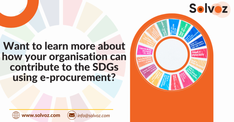 Unlocking the Potential of Procurement in Our Journey towards the SDGs