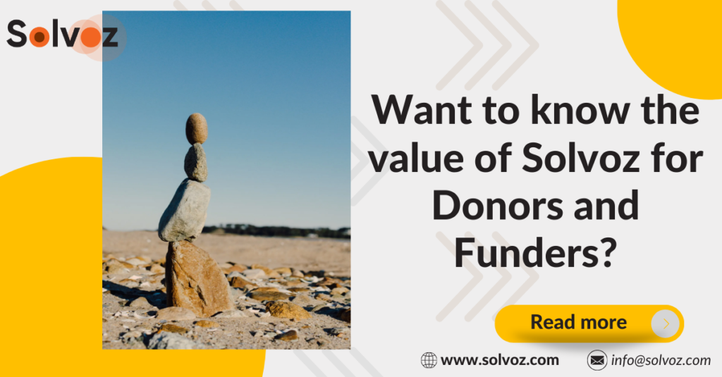 Value of Solvoz for donors