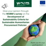 Survey WORM – humanitarian sustainable procurement