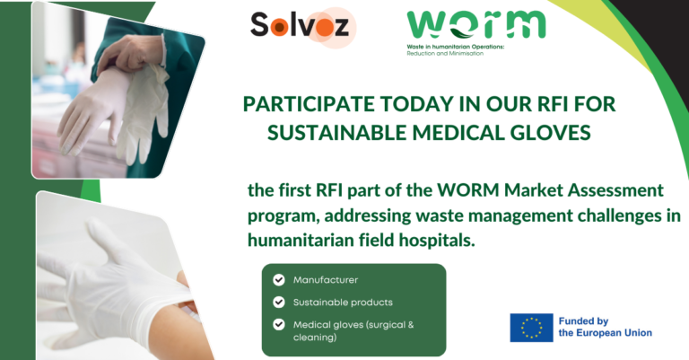 Seeking Manufacturers for Sustainable Medical Consumables – Join the WORM Project’s Mission!