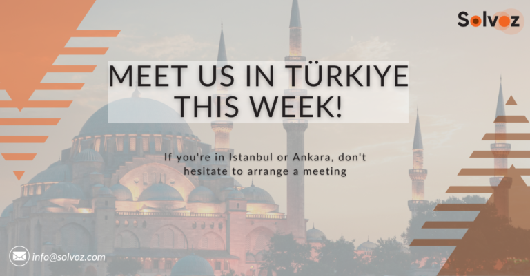 Meet us in Türkiye this week!