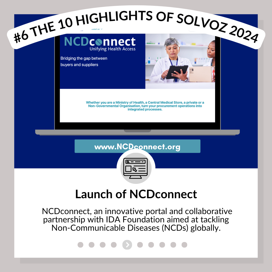 6 Highlights Solvoz 2024 - Launch of NCDconnect