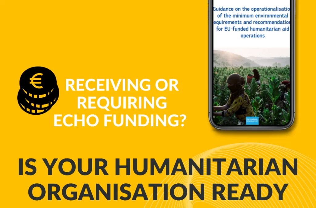 Ready for 2023 funding of DG ECHO?