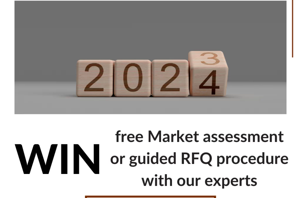 Win a free Market assessment or guided RFQ procedure with our experts