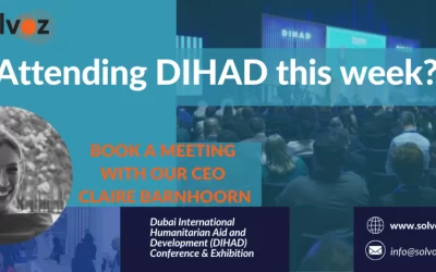 Are you attending DIHAD? Book a meeting with our CEO today!