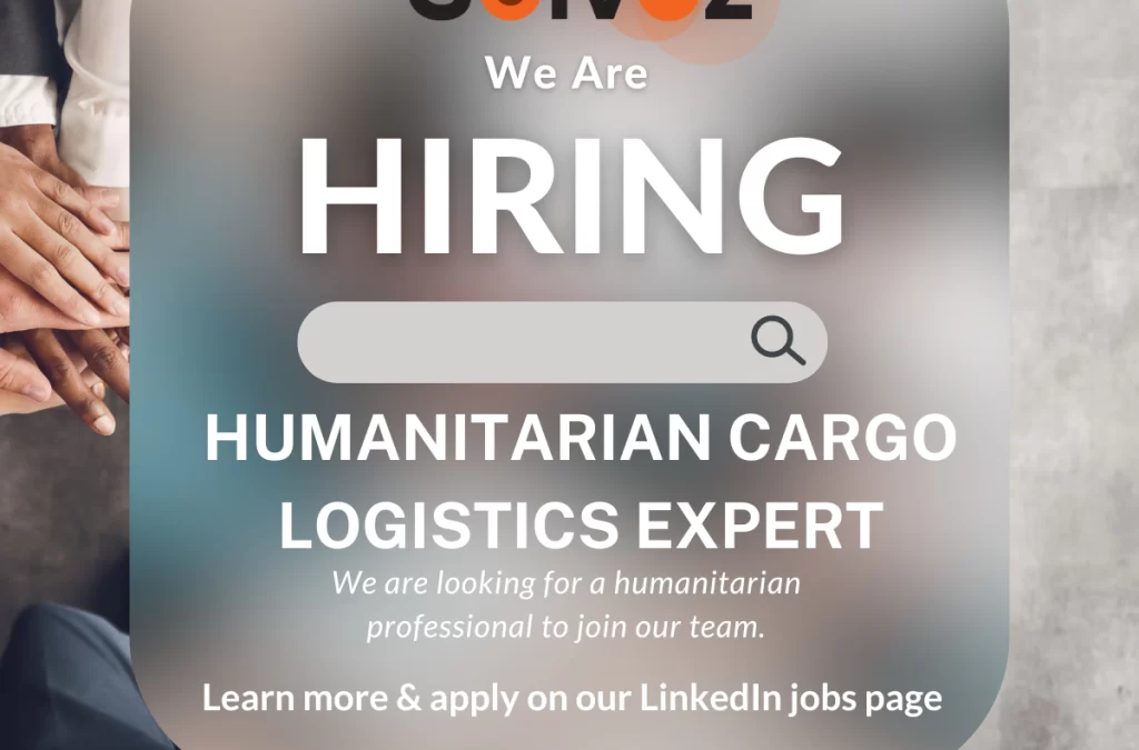 Solvoz recruiting Humanitarian Logistics Service Specialist