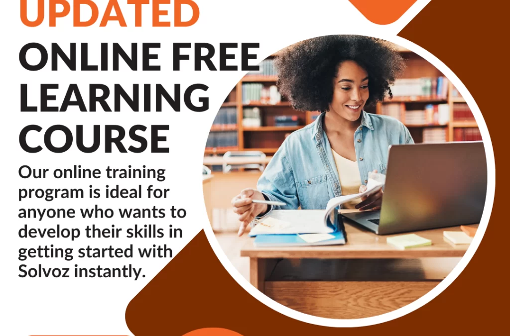 Updated elearning with Solvoz 2.0 post