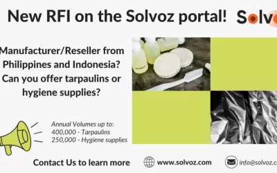 New RFI live – Tarpaulins and Hygiene supplies in Philippines and Indonesia
