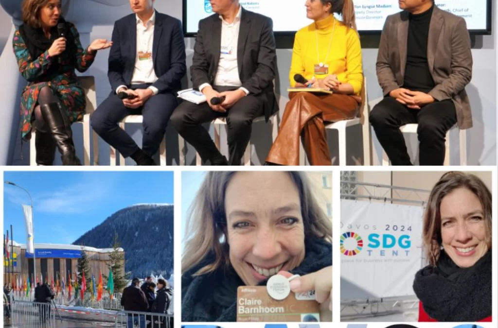 Solvoz was presented to a global audience at the World Economic Forum in Davos