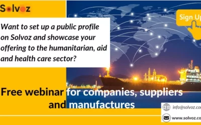Announcing webinar of April 3rd for suppliers