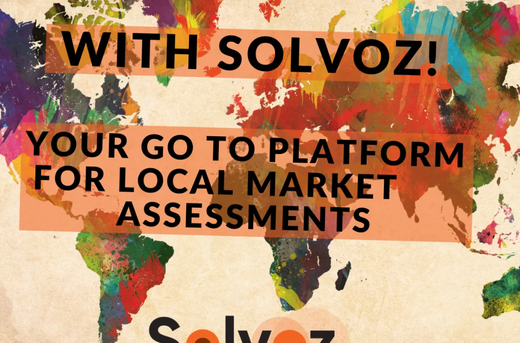 Need local market assessments?