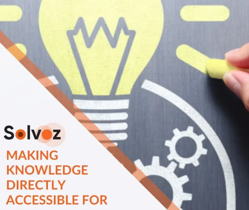 Making knowledge directly accessible for all