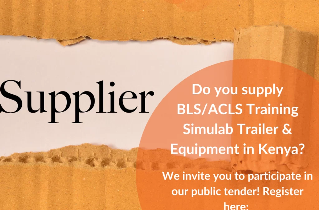 Are you a medical equipment supplier?