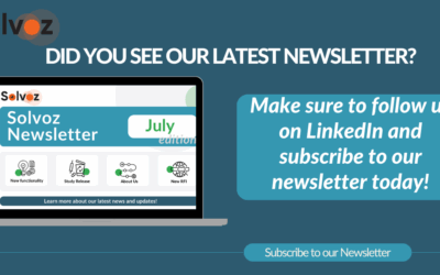 Have you already signed up for our monthly LinkedIn Solvoz Newsletter