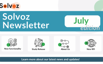 Newsletter Solvoz July 2025: new features with improved messaging, guidelines and RFIs