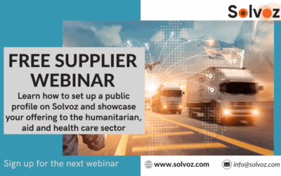 Join our free online webinar for suppliers